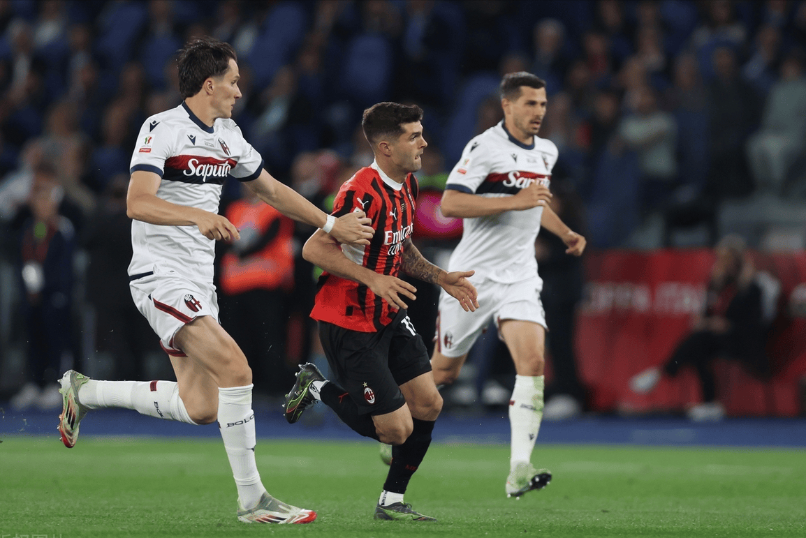 hg皇冠-博洛尼亚1-0胜AC米兰，夺意杯冠军，赛后评分：博洛尼亚33号第一