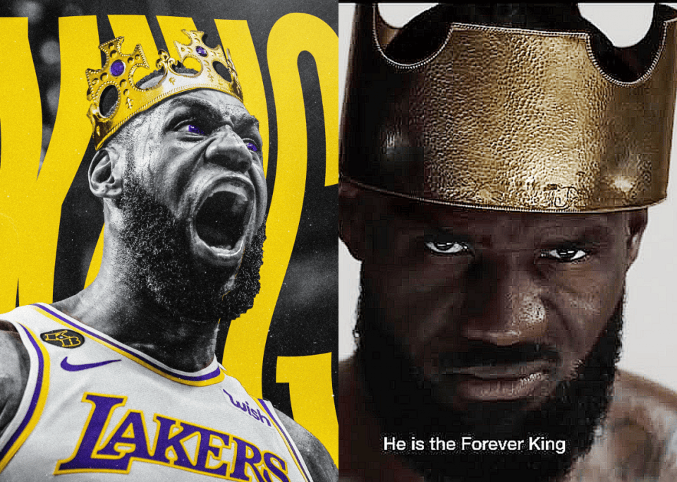 皇冠体育app-湖人队记：詹姆斯争议广告在暗示最后一季？主题或许就是永恒之王